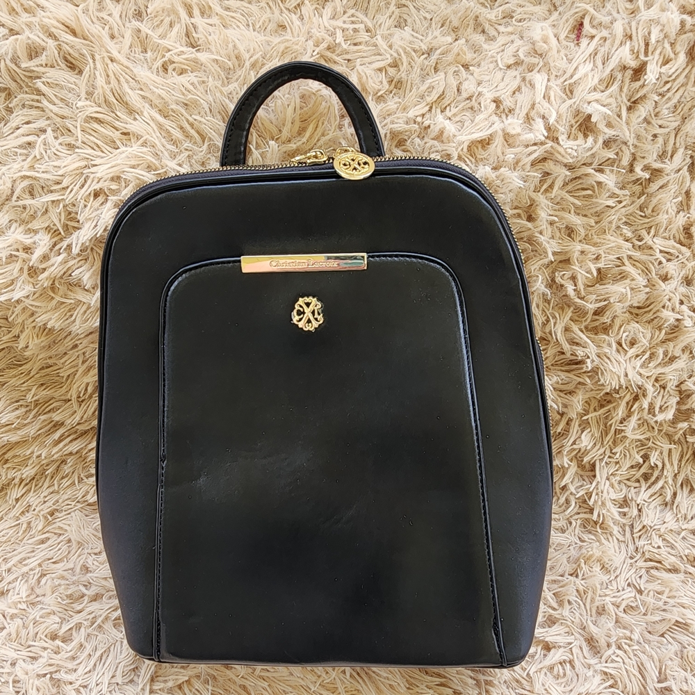 Christian Lacroix Black Backpack